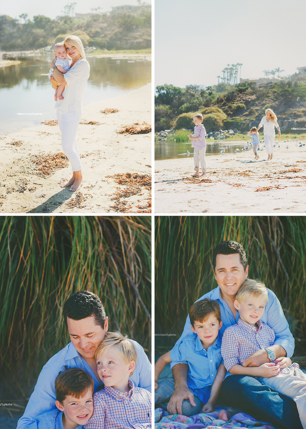 Orange County family beach session | Orange County family and kids photographer